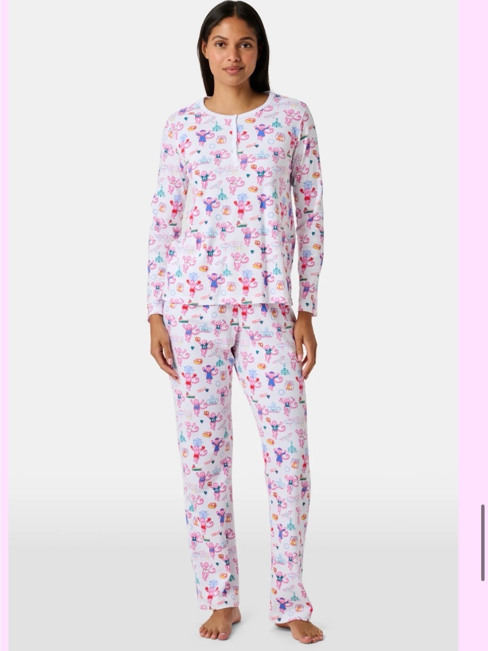 New with tags Roller Rabbit Philadelphia limited edition monkey pajamas XL